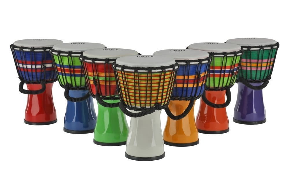 Zestaw 10-ciu małych Djembe Gewa Liberty - obrazek 2
